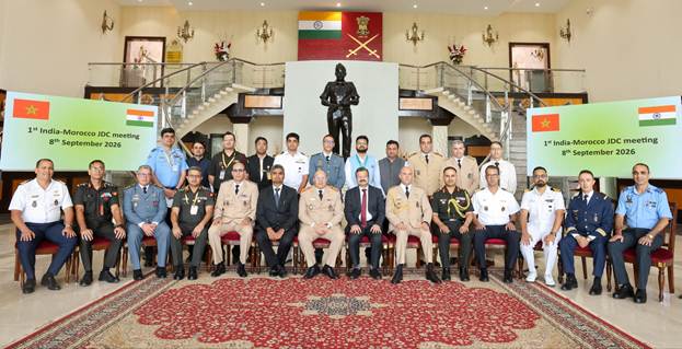 Inaugural Joint Defence Committee Meeting Gives Fresh Impetus to India-Morocco Defence Cooperation
